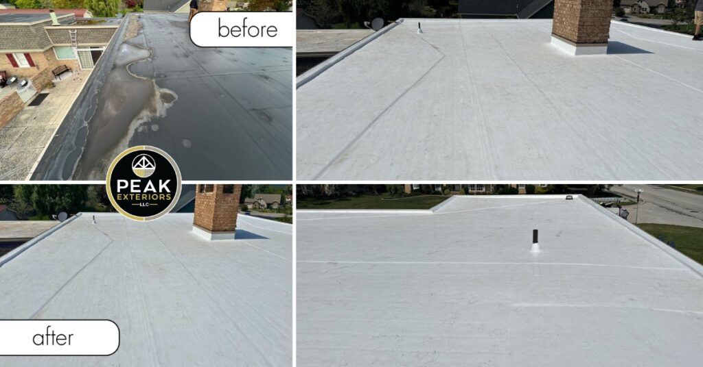 Flat Roof Solutions with Peak Exteriors – Why TPO Roofing is a Game Changer Blog