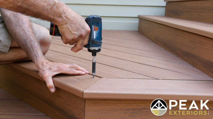 decking with Peak Exteriors